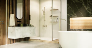 walk-in shower remodeling
