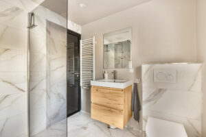 walk-in shower remodeling